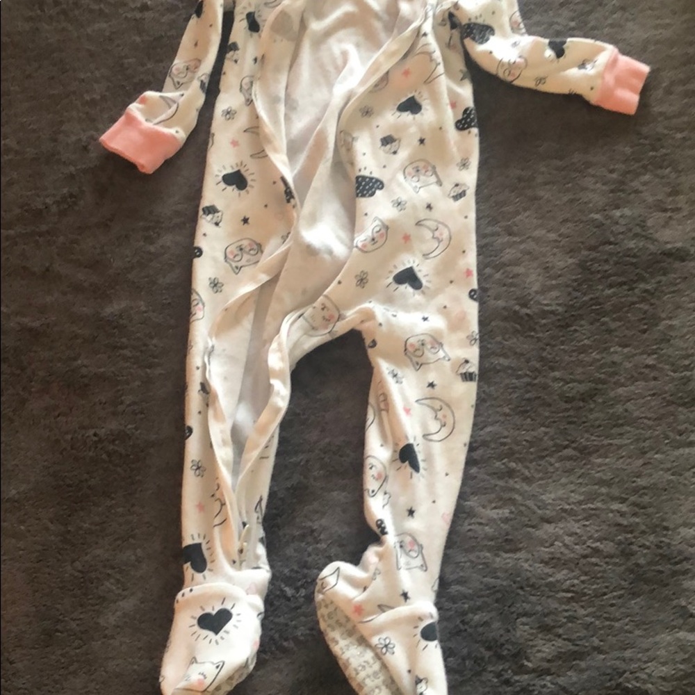 2 sets Carters pjs (footies)